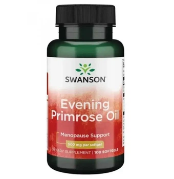 Олія вечірньої примули Swanson Evening Primrose Oil 500 mg 100 softgels (1086-100-98-1275879-20)