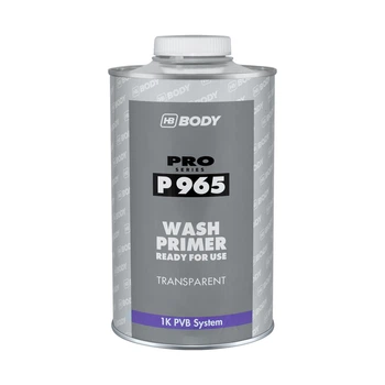 Грунт кислотный HB Body P965 1К Wash Primer Бесцветный 1 л