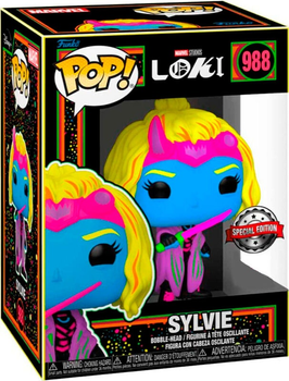 Figurka Funko Pop! Marvel Loki Silvye Black Light Exclusive 9 cm (889698627580)