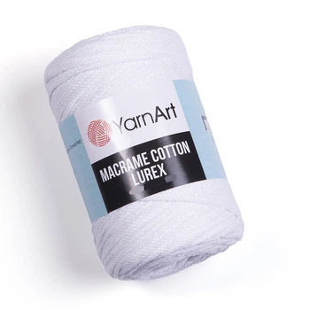 Пряжа YarnArt Macrame Cotton lurex 721