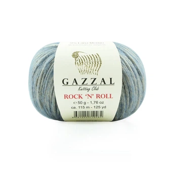 Пряжа Gazzal Rock'n'Roll 13478