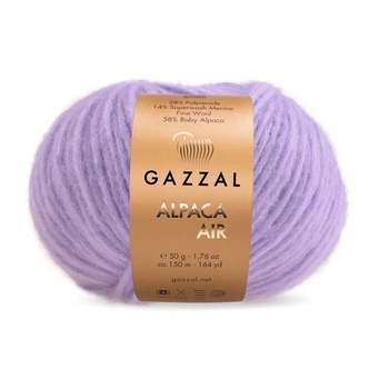 Пряжа Gazzal Alpaca Air 90