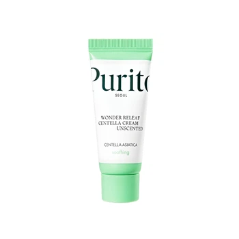 Крем для чувствительной кожи с цинтелой без эфирных масел Purito SEOUL Wonder Releaf Centella Cream Unscented, 15 мл