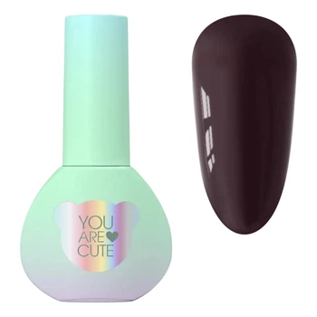 Гель-лак YOU ARE CUTE Color 74 темный шоколад, 5 мл