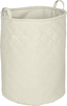 Kosz na pranie Wenko Tom Tailor pikowany biały 67 l (4008838398852)