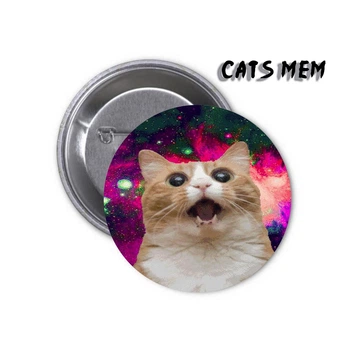 Значок Cat | Кот | Кошка | Мемный кот #09 meme мем