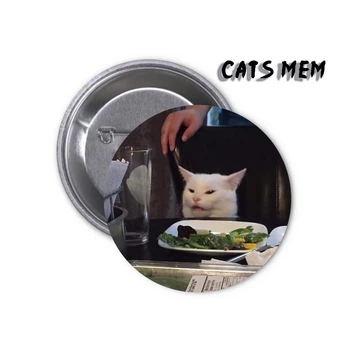 Значок Cat | Кот | Кошка | Мемный кот #10 meme мем