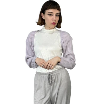 Жіноче болеро H&M 716644-4 S(165/88) фіолетовий (2000004978327)