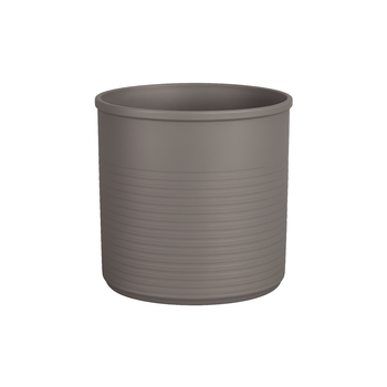 Кашпо Edelman Momo cylinder Mica Decorations круглий 23 см світло-сірий