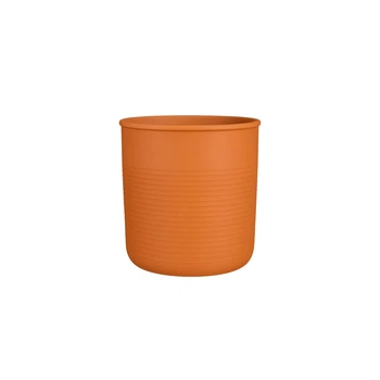 Кашпо Edelman Momo cylinder Mica Decorations круглий 14 см теракотовий