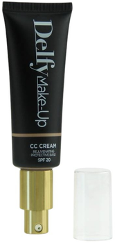 CC-крем для обличчя Delfy SPF 20 зволожувальний Cappuccino 40 мл (5060465711205)