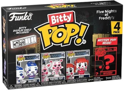 Набір фігурок-сюрприз Funko Bitty POP Five Nights at Freddys Ballora 4 шт (0889698730440)