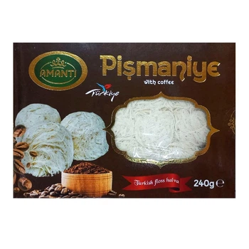 Восточные сладости Пишмание кофе (Pismaniye coffee) упаковка 240 г (0,24 кг) тм Amanti