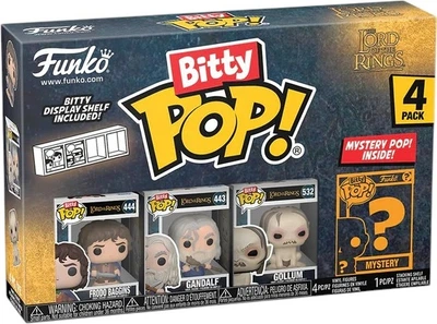 Zestaw figurek Funko Bitty Pop Lord of the Rings Frodo 4 szt (0889698754569)
