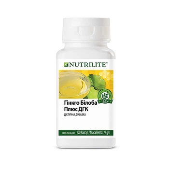 Гинкго билоба плюс ДГК Amway NUTRILITE 100шт (8005)