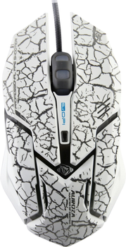 Mysz E-Blue Auroza Gaming USB White (EMS639WHCZ-IU)
