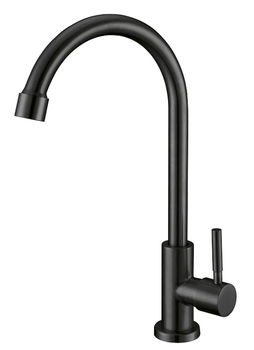 Кран для холодной воды MIXXUS MONO-01.SUS BLACK из нерж. стали (MI6561)