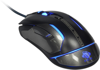 Mysz E-Blue Auroza FPS USB Black (EMS669MGAA-IU)