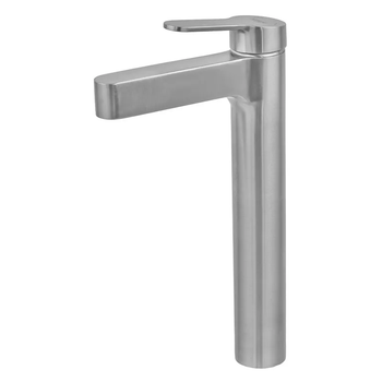 Кран для раковины в ванную Koer KI-11016-02 высокий из нерж. стали KR4790