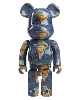 Фігурка Bearbrick — Вінсент ван Гог (Автопортрет) 1000% 70 см