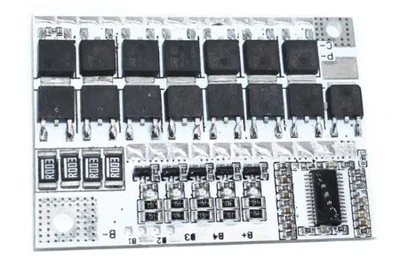 Плата захисту з балансуванням BMS 5s (3S, 4S) 100 А LiFePO4