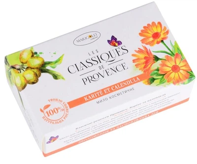 Косметичне мило "Каріте та Календула" Marigold natural, 90 г