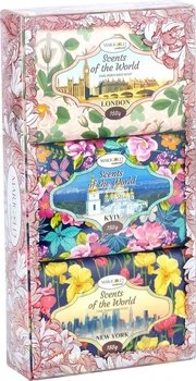 Подарунковий набір твердого туалетного мила "Marigold natural", 450 г
