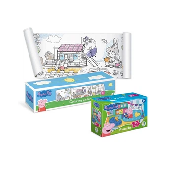 Набір пазл-міні та розмальовка Dodo Peppa Pig