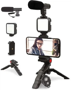 Комплект блогера набор Piko Vlogging Kit PVK-01LM Bluetooth