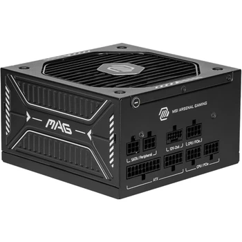 Блок питания MSI MAG A750GLS 750W ATX 3.1 80+ Gold (MAG A750GLS PCIE5) Black