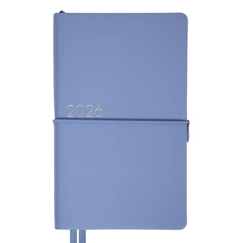 Ежедневник Leo Planner 12х20 см 2026 Glory 352 с Голубой (252631)