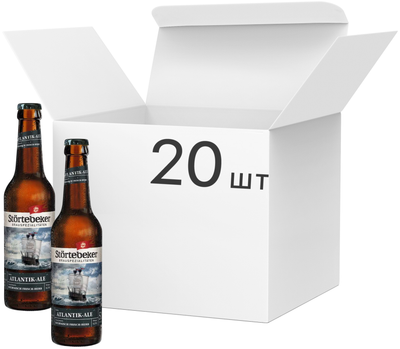 Упаковка пива Stortebeker Atlantik-Ale світле фільтроване 5.1% 0.5 л х 20 шт (4014807204840)