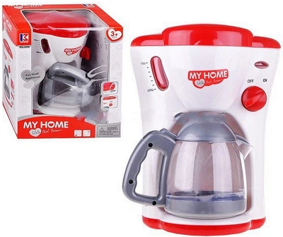 Детская кофеварка My Home игрушечная техника со светом работает от батареек