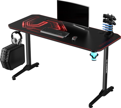 Ігровий стіл ULTRADESK Frag V3 Red (UDESK-FG-RD)