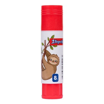 Клей-олівець, 8г, PVA "Zoo Land" з індикатором, 8*2см, ЦІНА ЗА 1ШТ
