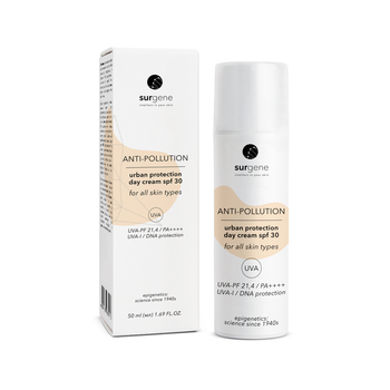 Сонцезахисний крем для обличчя Surgene Urban protect Piel SPF 30 50 мл