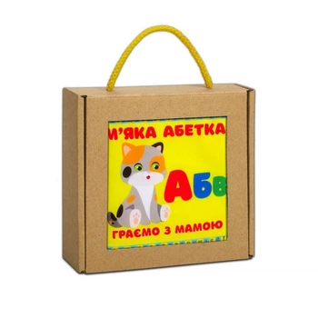 М'яка книжка-шуршалка "М'яка азбука" 823476