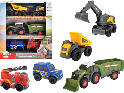 Zestaw Dickie Toys Mikro-transport 9 cm (3742016) (4006333090820)