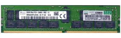 Серверная оперативная память Hynix DDR4 32GB 2666MHz RDIMM 2Rx4 PC4-2666V (HMA84GR7CJR4N-VK)