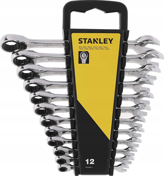 Набори ключів з храповиком Stanley 12 шт STMT82847-0 (3253560828479)