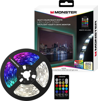 Світлодіодна стрічка Monster Illuminessence 2m Multi Color/Multi White (MLB7-1027-WW)