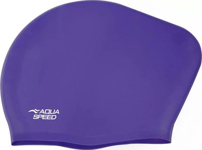Шапка для плавания Aqua Speed LONG HAIR CAP 62228 фиолетовый One Size (705-23)