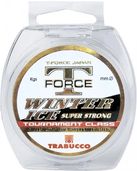 Волосінь зимова Trabucco T-Force Winter Ice 25mt. 0.14mm,053-36-140