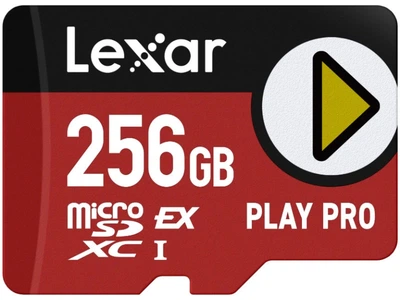 Карта пам'яті Lexar 256 GB microSDXC PLAY PRO Express (LMSXPS0256G-BNNNG)