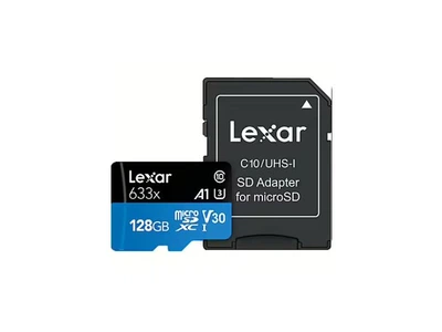 Карта пам'яті Lexar 128 GB microSDXC 633x (LMSBLPL128G-BNANG)