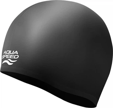 Шапочка для плавания Aqua Speed VOLUME CAP 62239 Чёрная (5905718622399)