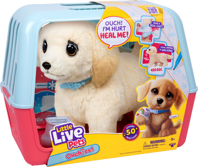 Interaktywna zabawka Moose Little Live Pets Retriever Aj boli 26679 (630996266793)