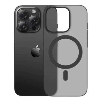 Чехол ультратонкий PC с поддержкой MagSafe для iPhone 16 Pro Max (черный матовый)