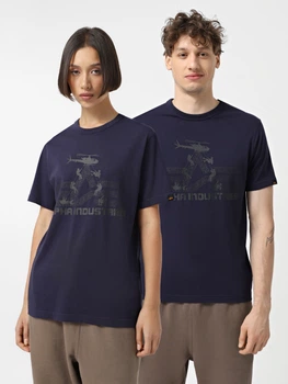 Футболка Alpha Industries 8885255 Синий S ALD394