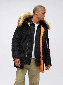 Парка Alpha Industries 5544663 Чорний XL ALD298